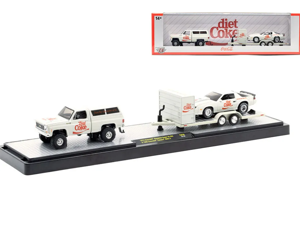 Auto Haulers "Soda" Set of 3 pieces Release 39 Limited Edition to 8000 pieces Worldwide 1/64 Diecast Models by M2 Machines