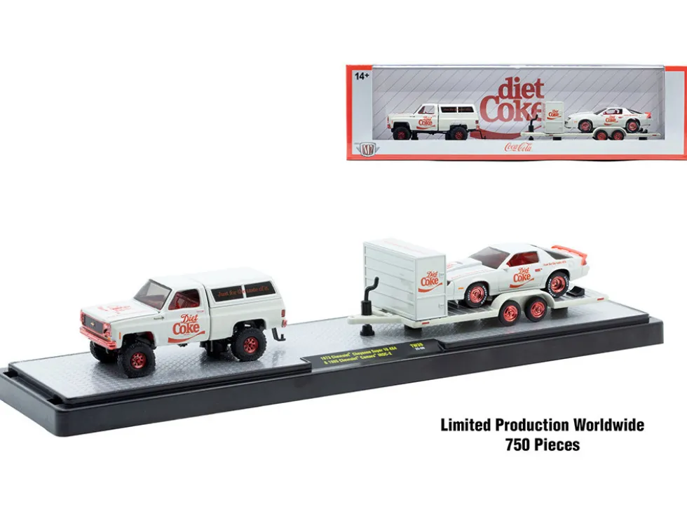 Auto Haulers "Soda" Set of 3 pieces Release 39 Limited Edition to 8000 pieces Worldwide 1/64 Diecast Models by M2 Machines