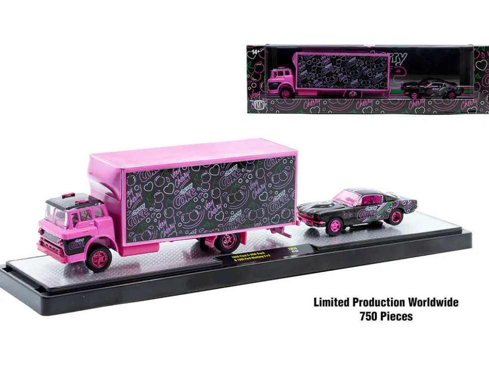 Auto Haulers "Soda" Set of 3 pieces Release 38 Limited Edition to 8000 pieces Worldwide 1/64 Diecast Models by M2 Machines