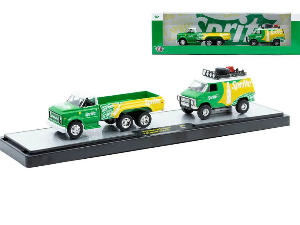 Auto Haulers "Soda" Set of 3 pieces Release 38 Limited Edition to 8000 pieces Worldwide 1/64 Diecast Models by M2 Machines