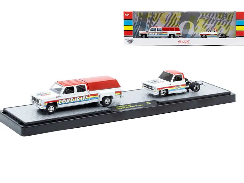 Auto Haulers "Soda" Set of 3 pieces Release 37 Limited Edition to 6000 pieces Worldwide 1/64 Diecast Models by M2 Machines