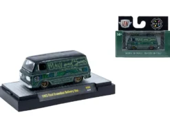 Auto Meets Set of 6 Cars IN DISPLAY CASES Release 96 Limited Edition 1/64 Diecast Model Cars by M2 Machines