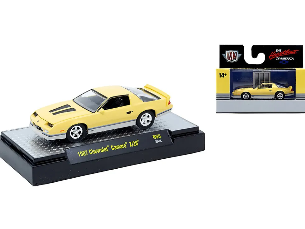 Auto Meets Set of 6 Cars IN DISPLAY CASES Release 95 Limited Edition 1/64 Diecast Model Cars by M2 Machines
