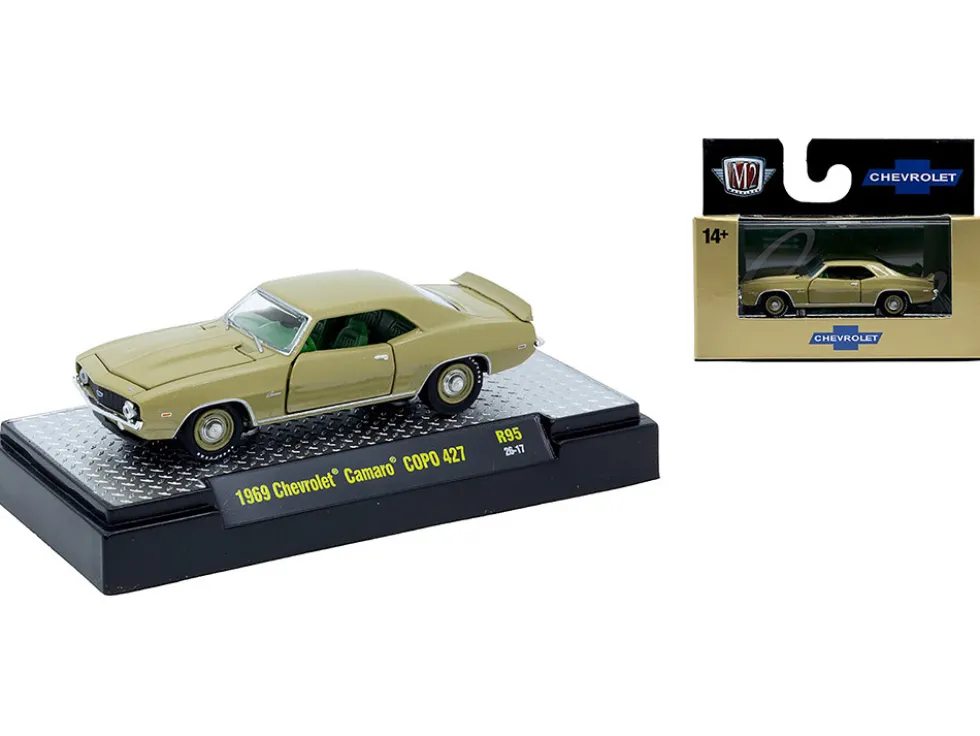 Auto Meets Set of 6 Cars IN DISPLAY CASES Release 95 Limited Edition 1/64 Diecast Model Cars by M2 Machines