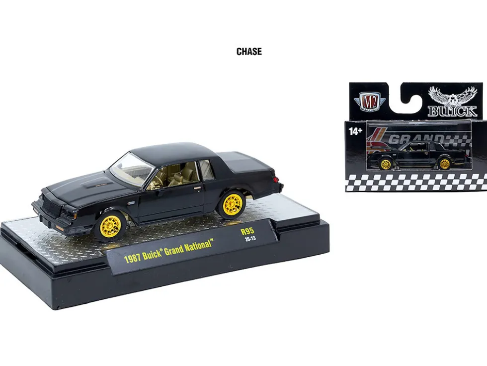 Auto Meets Set of 6 Cars IN DISPLAY CASES Release 95 Limited Edition 1/64 Diecast Model Cars by M2 Machines