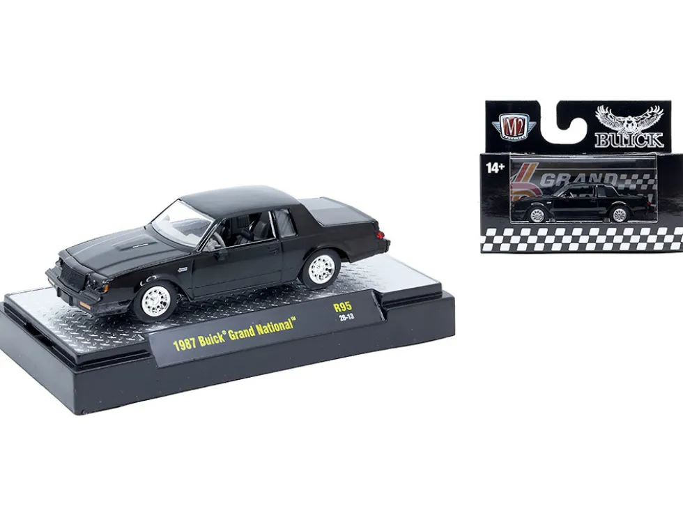 Auto Meets Set of 6 Cars IN DISPLAY CASES Release 95 Limited Edition 1/64 Diecast Model Cars by M2 Machines