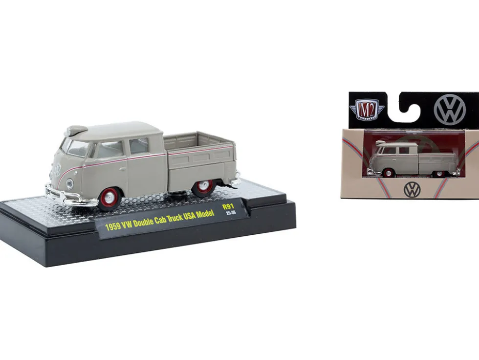 Auto Meets Set of 6 Cars IN DISPLAY CASES Release 91 Limited Edition 1/64 Diecast Model Cars by M2 Machines
