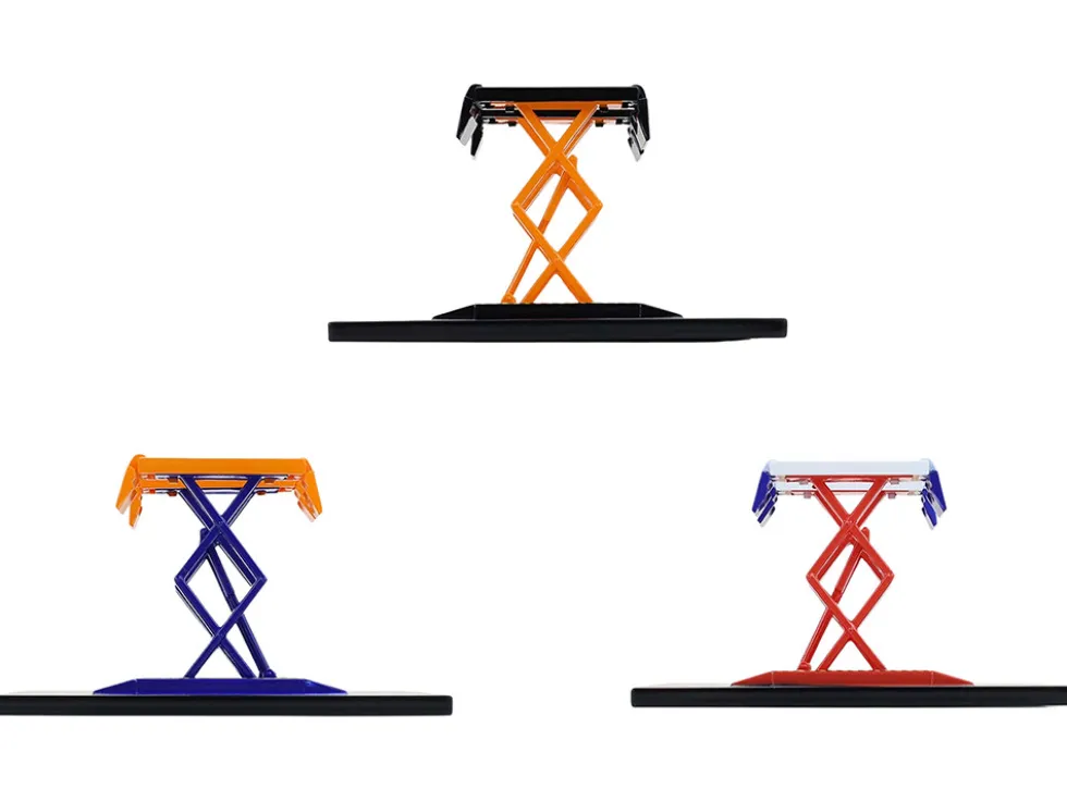 Automotive "Double Scissor Lifts" Series #2 Set of 3 pieces 1/64 Diecast Models by Greenlight