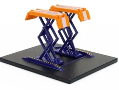 Automotive Double Scissor Lift "Union 76" Orange and Blue "Double Scissor Lifts" Series 2 1/64 Diecast Model by Greenlight