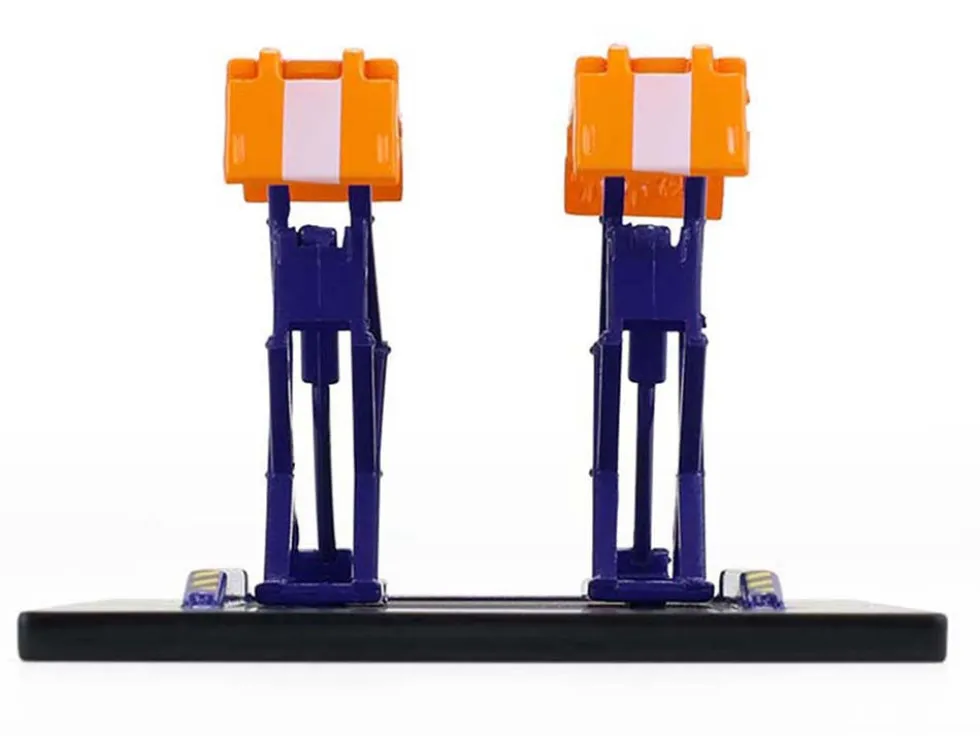 Automotive Double Scissor Lift "Union 76" Orange and Blue "Double Scissor Lifts" Series 2 1/64 Diecast Model by Greenlight