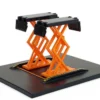Automotive Double Scissor Lift Black and Orange "Double Scissor Lifts" Series 2 1/64 Diecast Model by Greenlight