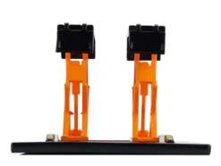 Automotive Double Scissor Lift Black and Orange "Double Scissor Lifts" Series 2 1/64 Diecast Model by Greenlight