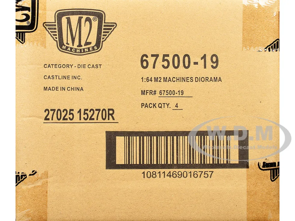 Auto News Release 19 Set of 4 Cars Limited Edition to 6000 pieces Worldwide 1/64 Diecast Model Cars by M2 Machines