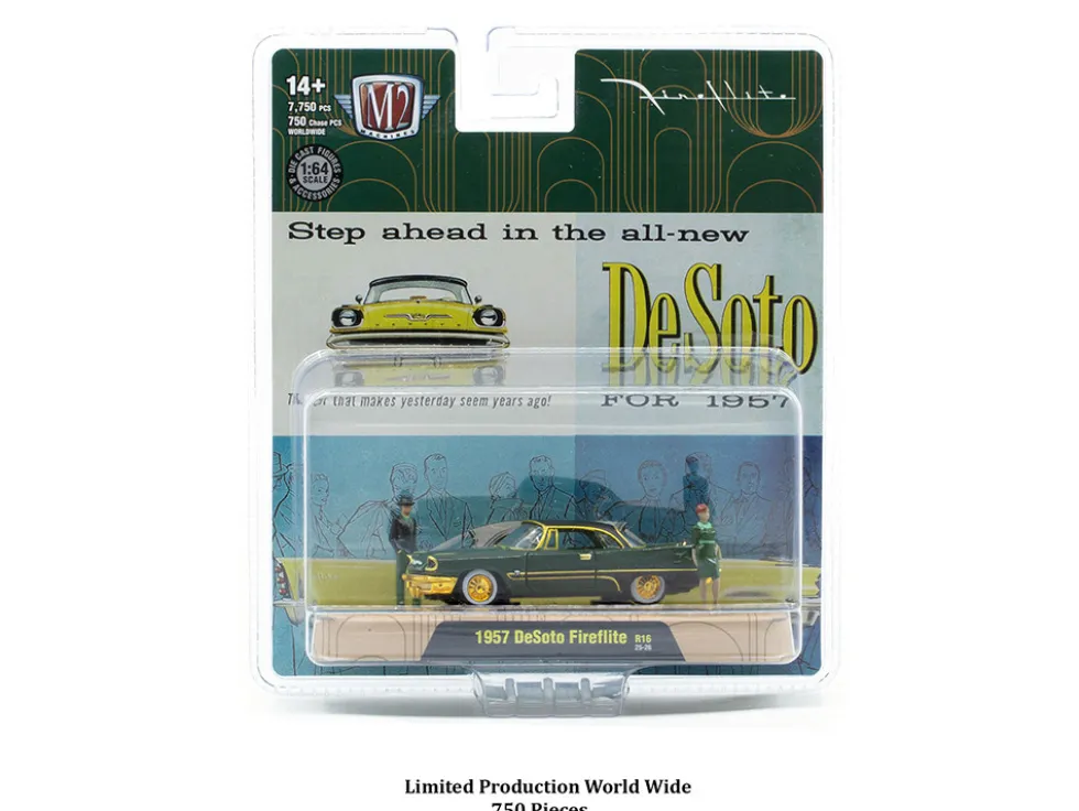 Auto News Release 16 Set of 4 Cars Limited Edition to 8500 pieces Worldwide 1/64 Diecast Model Cars by M2 Machines