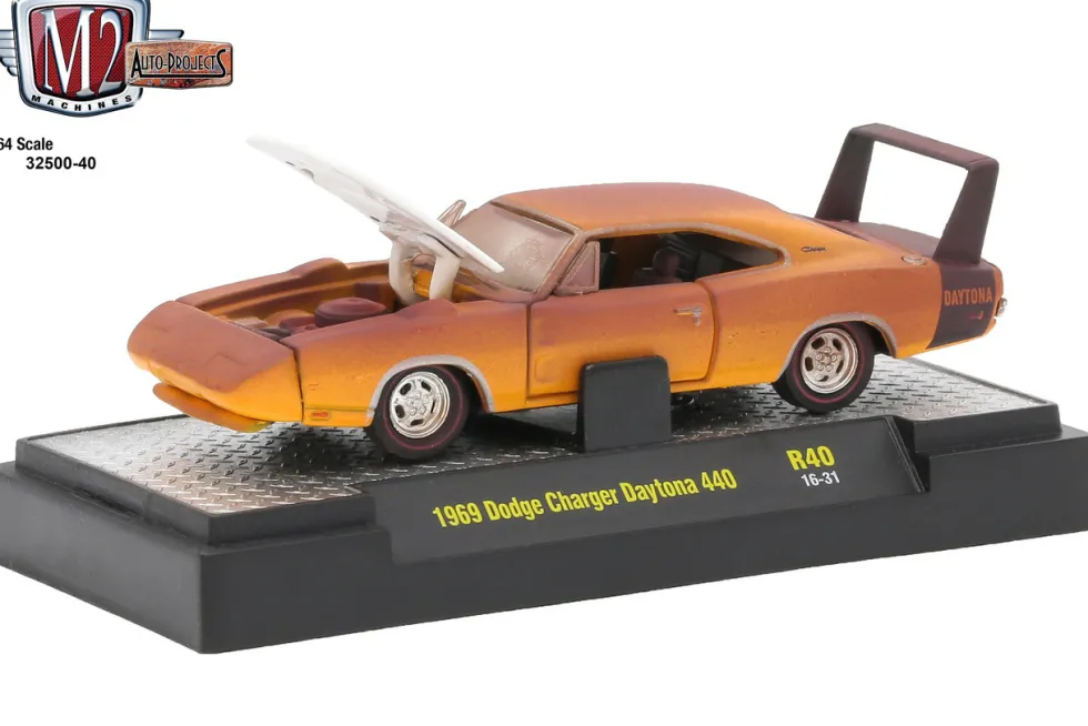 Auto Projects 6 Piece Set Release 40 IN DISPLAY CASES 1/64 Diecast Model Cars M2 Machines 32500-40