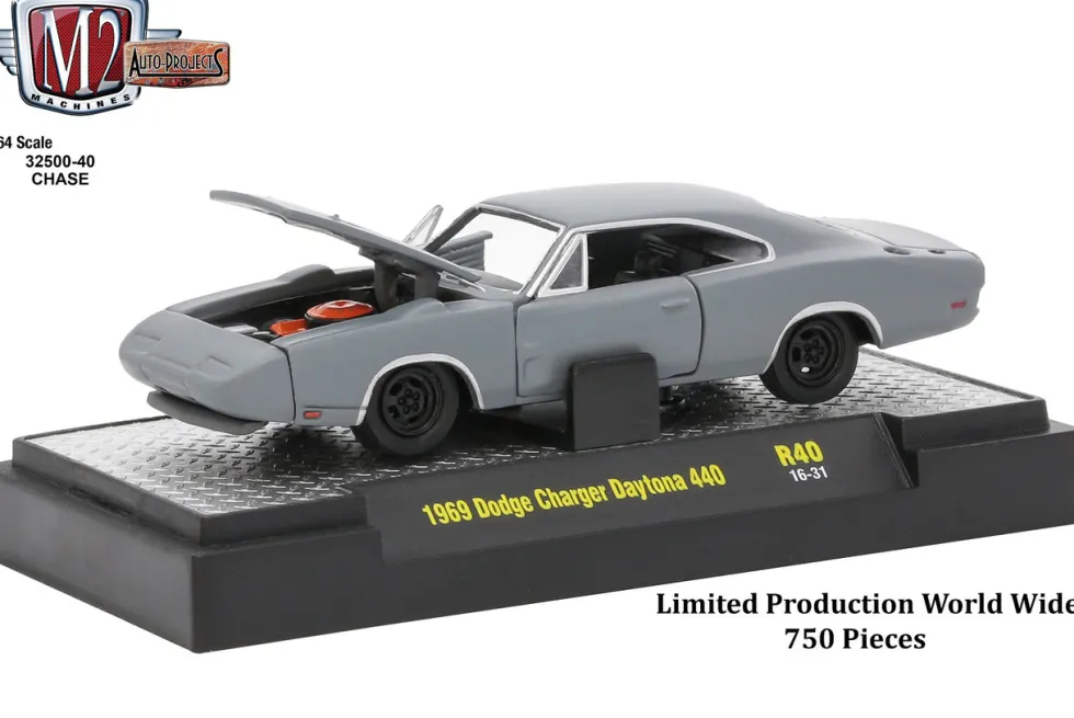 Auto Projects 6 Piece Set Release 40 IN DISPLAY CASES 1/64 Diecast Model Cars M2 Machines 32500-40