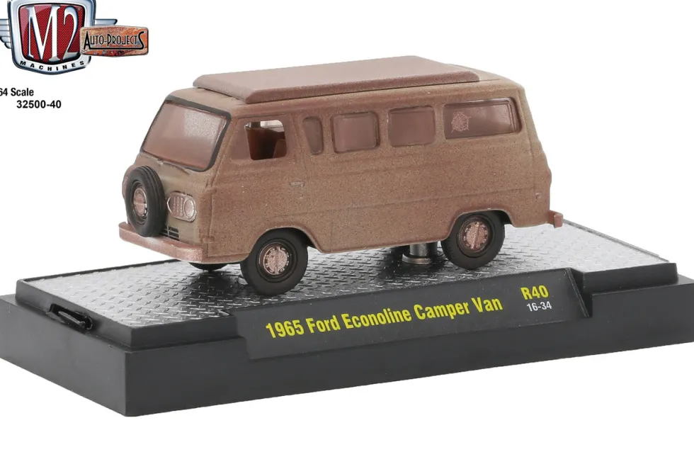 Auto Projects 6 Piece Set Release 40 IN DISPLAY CASES 1/64 Diecast Model Cars M2 Machines 32500-40