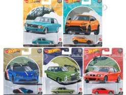 Auto Strasse 5 piece Set Car Culture Series Diecast Model Cars Hot Wheels FPY86-957Q