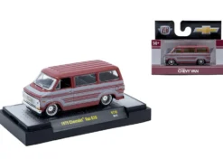 Auto-Thentics 6 piece Set Release 110 IN DISPLAY CASES Limited Edition 1/64 Diecast Model Cars by M2 Machines