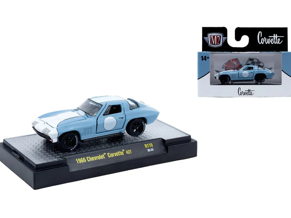 Auto-Thentics 6 piece Set Release 110 IN DISPLAY CASES Limited Edition 1/64 Diecast Model Cars by M2 Machines