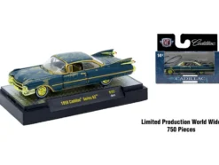 Auto-Thentics 6 piece Set Release 107 IN DISPLAY CASES Limited Edition 1/64 Diecast Model Cars by M2 Machines