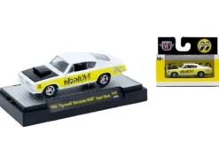 Auto-Thentics 6 piece Set Release 107 IN DISPLAY CASES Limited Edition 1/64 Diecast Model Cars by M2 Machines
