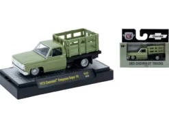 Auto-Thentics 6 piece Set Release 107 IN DISPLAY CASES Limited Edition 1/64 Diecast Model Cars by M2 Machines