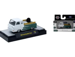 Auto-Thentics 6 piece Set Release 105 IN DISPLAY CASES Limited Edition 1/64 Diecast Model Cars by M2 Machines