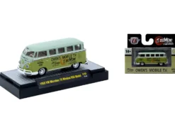 Auto-Thentics 6 piece Set Release 105 IN DISPLAY CASES Limited Edition 1/64 Diecast Model Cars by M2 Machines