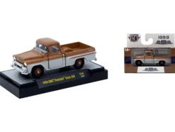 Auto-Thentics 6 piece Set Release 105 IN DISPLAY CASES Limited Edition 1/64 Diecast Model Cars by M2 Machines
