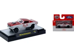 Auto-Thentics 6 piece Set Release 105 IN DISPLAY CASES Limited Edition 1/64 Diecast Model Cars by M2 Machines