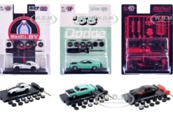 Auto Wheels 3 piece Car Set Release 14 Limited Edition to 2368 pieces Worldwide 1/64 Diecast Model Cars by M2 Machines