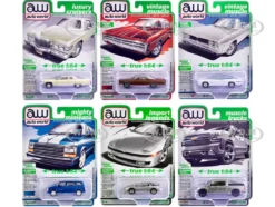 Auto World Premium 2026 Release 1 Set B of 6 pieces 1/64 Diecast Model Cars by Auto World