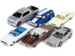 Auto World Premium 2026 Release 1 Set B of 6 pieces 1/64 Diecast Model Cars by Auto World