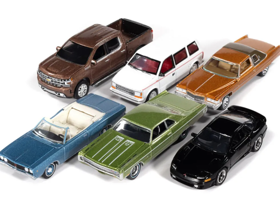 Auto World Premium 2026 Release 1 Set A of 6 pieces 1/64 Diecast Model Cars by Auto World