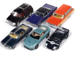 Auto World Premium 2025 Release 3 Set B of 6 pieces 1/64 Diecast Model Cars by Auto World