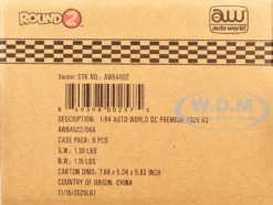 Auto World Premium 2025 Release 3 Set A of 6 pieces 1/64 Diecast Model Cars by Auto World
