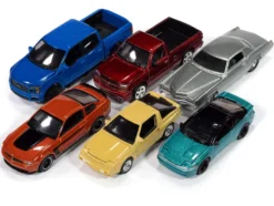 Auto World Premium 2025 Release 1 Set B of 6 pieces 1/64 Diecast Model Cars by Auto World
