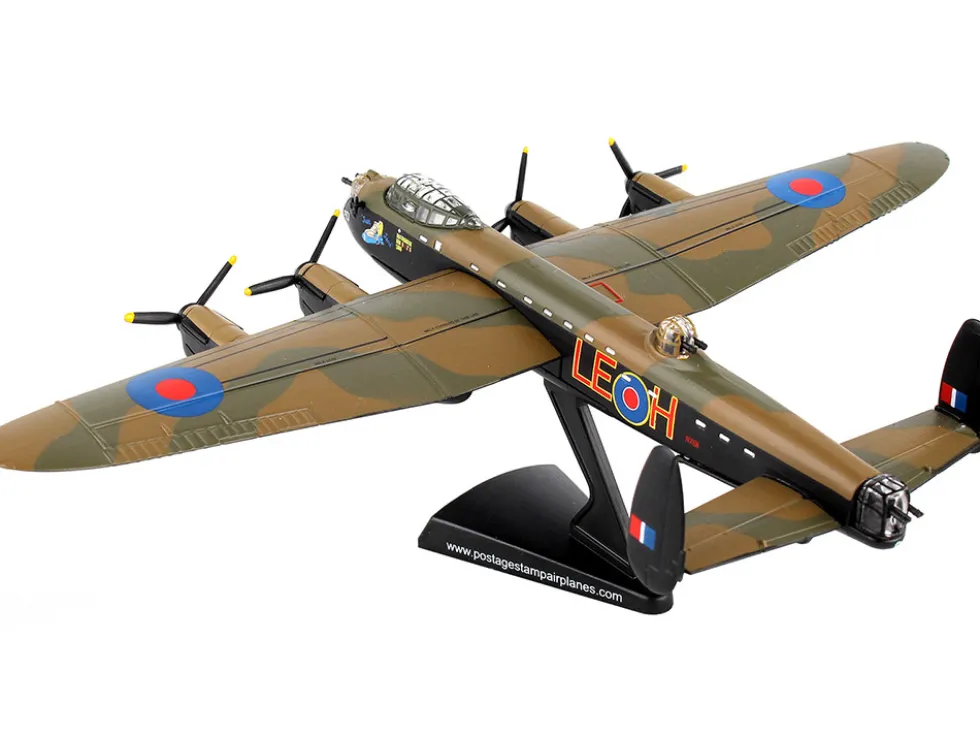 Avro Lancaster NX611 Bomber Aircraft Just Jane Royal Air Force 1/150 Diecast Model Airplane Postage Stamp PS5333-2