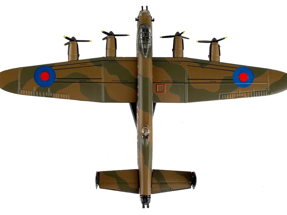 Avro Lancaster NX611 Bomber Aircraft Just Jane Royal Air Force 1/150 Diecast Model Airplane Postage Stamp PS5333-2