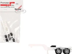 2-Axle Heavy Equipment Jeep White 1/87 (HO) Plastic Model by Promotex