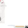 3-Axle Heavy Equipment Lowboy Trailer White 1/87 (HO) Plastic Model by Promotex