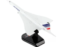 BAC Concorde Passenger Aircraft Air France 1/350 Diecast Model Airplane Postage Stamp PS5800-1