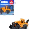 Backhoe Loader Yellow and Black Diecast Model Siku 1103