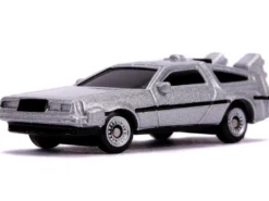 Back to the Future Time Machine 3 piece Set Nano Hollywood Rides Diecast Models Jada 31583