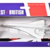 BAe/Aerospatiale Concorde Commercial Aircraft "British Airways" White "Best of British" Series Diecast Model by Corgi