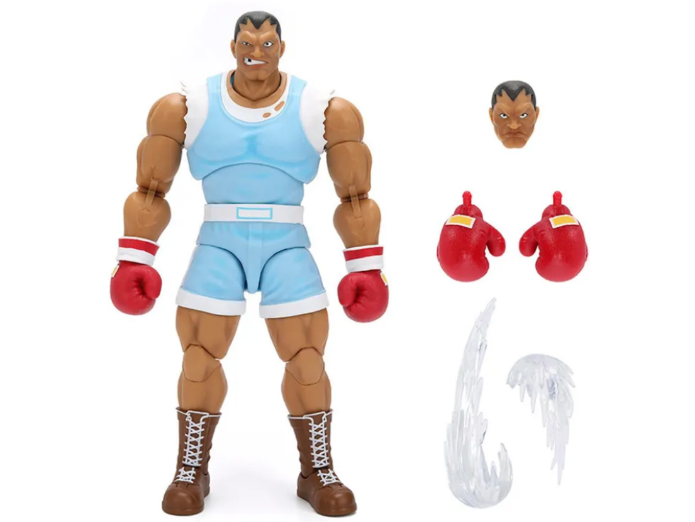 Balrog 6.5" Moveable Figure with Accessories and Alternate Head and Hands "Ultra Street Fighter II: The Final Challengers" (2017) Video Game Model by Jada