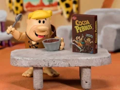 Barney Rubble 4.5" Moveable Figure with Accessories and Alternate Head and Hands "The Flintstones - Post Cocoa Pebbles" Model by Jada