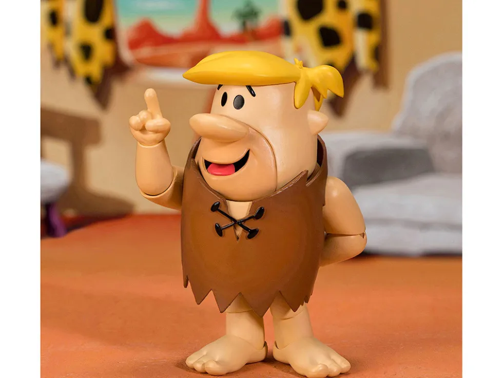 Barney Rubble 4.5" Moveable Figure with Accessories and Alternate Head and Hands "The Flintstones - Post Cocoa Pebbles" Model by Jada