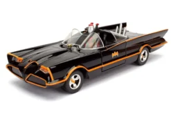 Batman Classic TV Series (1966) Batmobile Batman and Robin in 1/24 Diecast Model Car Jada 98259